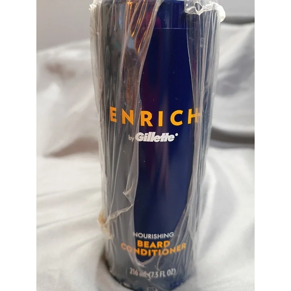 3 Pack Enrich By Gillette®️ Nourishing  Beard Conditioner - NEW-  7.3 fl oz each